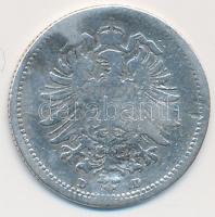 Német Birodalom 1874D 20Pf Ag T:2-,3
Germany-Empire 1874D 20 Pfennig Ag C:VF,F