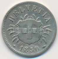 Svájc 1850AB 5r billon T:2-
Switzerland 1850AB 5 Rappen billon C:VF