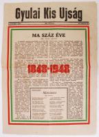 1948 A Gyulai Kis Újság forradalmi emlék különszáma