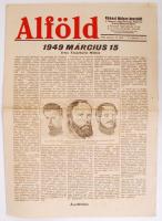 1949 Az Alfölc c. újság forradalmi emlékszáma