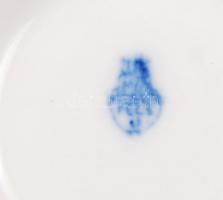 cca 1920 Zsolnay porcelán gyógyszertári tégely / Porcelain pharmacy tray 16 cm