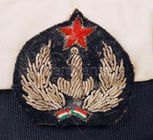 cca 1950 Folyami hajós tiszthelyettesi sapka
