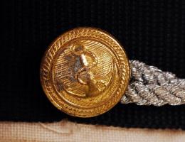 cca 1950 Folyami hajós tiszthelyettesi sapka