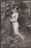 cca 1920 Akt fotó / erotic photo 9x14 cm