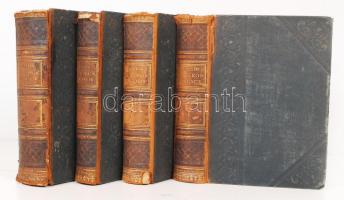 Duncker Miksa: Az Ó kor története. A harmadik kiadás alapján a MTA megbízásából ford. Jónás János. 1-4. kötet. Bp. 1873-1878. Franklin. 558 p., 660 p., 568 p., 794 p. Korabeli, egységes, aranyozott gerincű félbőr-kötésben, márványozott lapszéllel, kis hibák a kötésen