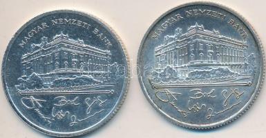 1992-1993. 200Ft Ag "MNB" (2x) T:2