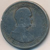 1930. 5P Ag "Horthy-jobbra" T:3 ph
Adamo P8