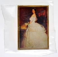 DN "Sissi" jelvény (21x29mm) T:2