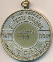 1941. "Király-díjas Újpesti Dalkör 70 éves fennállásának emlékére - Pintér Ferenc védnök" ...