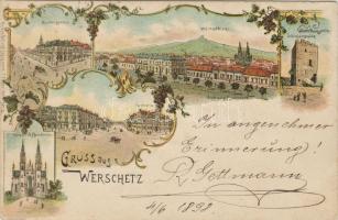 1898 Versecz Litho