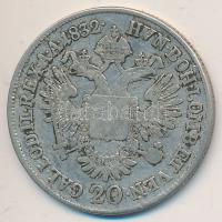 Ausztria 1832A 20Kr Ag "I. Ferenc" T:2-,3 Austria 1832A 20 Kreuzer Ag "Franz I" C:VF,F