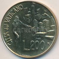 Vatikán 1991. 200L Al-Br T:2
Vatican 1991. 200 Lire Al-Br C:XF
Krause KM# 232