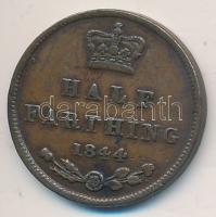 Nagy-Britannia 1844. 1/2f "Viktória" T:2- Great Britain 1844. 1/2 Farthing "Victoria" C:VF