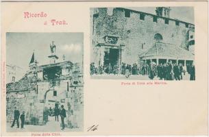 Trogir, Trau; Porta di Citta alla Marina, Porta della Citta / gate