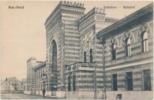 Brod (Bosanski Brod) Kolodvor / railway station (wet corner)