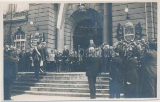 1934 Budapest XIV. Mezőgazdasági Múzeum, Mezőgazdasági kongresszus megnyitója, Horthy, Gömbös, photo