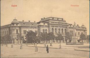 Cegléd, Városháza, Sebők Béla kiadása (EK)