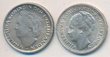 Curacao 1947-1948. 1/10G Ag (2x) T:2
Curacao 1ö47-1948. 1/10 Gulden Ag (2x) C:XF