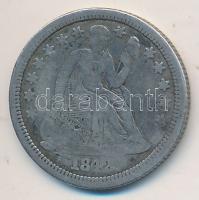 Amerikai Egyesült Államok 1842. 1d Ag T:2,3
USA 1842. 1 Dime Ag C:XF,F