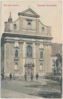 Szolnok, Római katolikus templom, kiadja Fuchs Manó (EK)