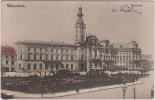 Warsaw, Warszawa; Ratusz / town hall (EK)