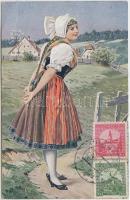 Csehszlovák népviselet, folklór, s: Mukarovsky, Czechoslovakian national costumes, folklore s: Mukarovsky