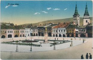 Zsolna Fő tér, Neumann Lipót üzlete / main square, shop