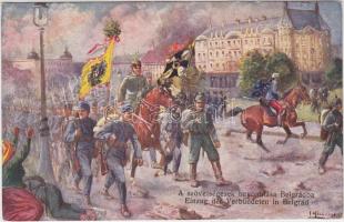A szövetségesek bevonulása Belgrádba / WWI Austrian-Hungarian soldiers s: Höllerer