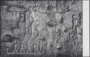 Royston cave wall looking Northward
