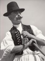 1939 Járai Rudolf (1913-1993): A puszták fia, aláírt vintage fotó, 24x18 cm