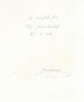 1939 Járai Rudolf (1913-1993): A puszták fia, aláírt vintage fotó, 24x18 cm