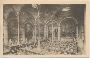 Paris, Bibliotheque Nationale / library - 4 old unused postcards