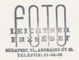 cca 1930-1940 Leichtner Erzsébet vintage fotója a Szentpál Olga gyermek tánccsoportjának tagjairól, ...