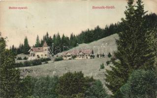 Borszékfürdő, Borsec; Reitter nyaraló. Divald Károly 1933-1908. / villa (EK)