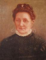 Turmayer Sándor (1897-1953): Női portré. Olaj, vászon, jelzett, keretben, 62×50 cm