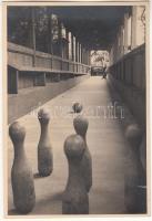 cca 1920 Ismeretlen szerző: Kuglipálya, 15x10 cm