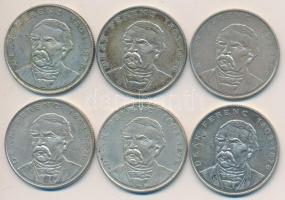 1994. 200Ft Ag "Deák" (6x) T:2,2-
Adamo F13.1