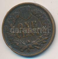 Amerikai Egyesült Államok 1904. 1c "Indián" T:2 USA 1904. 1 Cent "Indian" C:XF