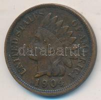 Amerikai Egyesült Államok 1904. 1c "Indián" T:2
USA 1904. 1 Cent "Indian" C:XF
