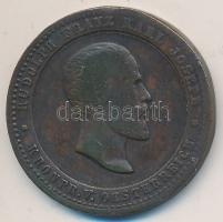 Ausztria 1889. "Rudolf 1858-1889" Br emlékérem T:2-,3 ph.
Austria 1889. "Rudolf 1858-...