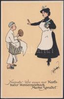 'Typen von Karlsbad' Karlovy Vary Wasserzwieback 'Marke Sprudel' advertisement s: Schönpflug