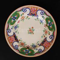 Mintons teás csésze, csészealj, süteményes tányér, kézzel festett, jelzett, hibátlan