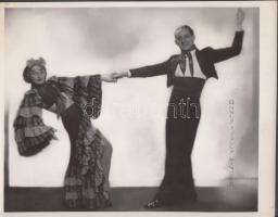 1928 L. Alutis-Kreicbergs (Riga): Anncy, Solly Linder, magyar lokál táncosok reklámfotója, 17x22 cm