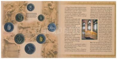 1999. 1Ft-100Ft 8klf névértékből álló forgalmi éremszett díszcsomagolásban T:BU