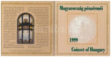 1999. 1Ft-100Ft 8klf névértékből álló forgalmi éremszett díszcsomagolásban T:BU