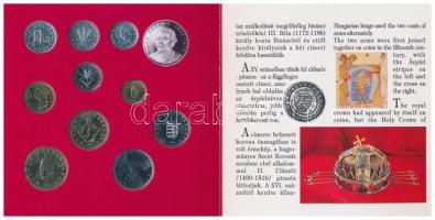 1994. 10f-100Ft 10xklf db + 200Ft Ag "Deák" dísztokos szettben T:BU
