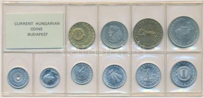 1984. 2f-20Ft 10db klf érmés forgalmi sor fóliatokban T:1