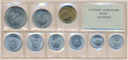 1982. 2f-10Ft 9db klf érmés forgalmi sor fóliatokban T:1