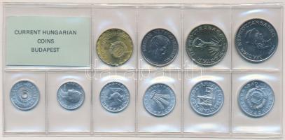 1988. 2f-20Ft 10db klf érmés forgalmi sor fóliatokban T:1