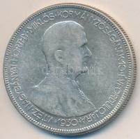 1930. 5P Ag "Horthy-jobbra" T:3
Adamo P8